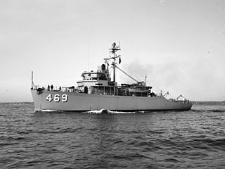 USS <i>Sagacity</i> (MSO-469) Minesweeper of the United States Navy