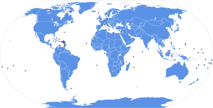 Member states of the United Nations (UN), as defined by the UN.