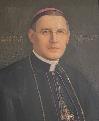 <span class="mw-page-title-main">Urban John Vehr</span> 20th-century American Catholic archbishop