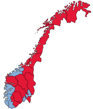 Elecciones parlamentarias de Noruega de 2013
