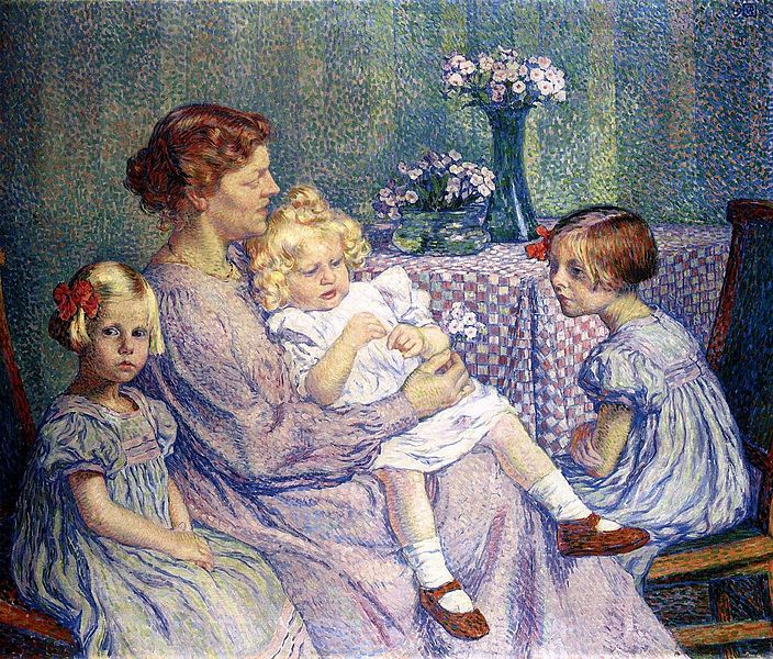 File:Van Rysselberghe, Madam van de Velde.jpg