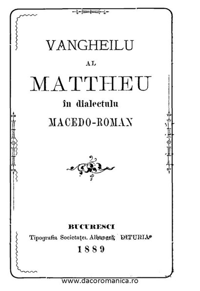 File:Vangheilu al Mattheu în dialectulu macedo-român.pdf