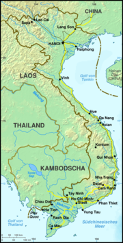 Miniatura para Geografía de Vietnam