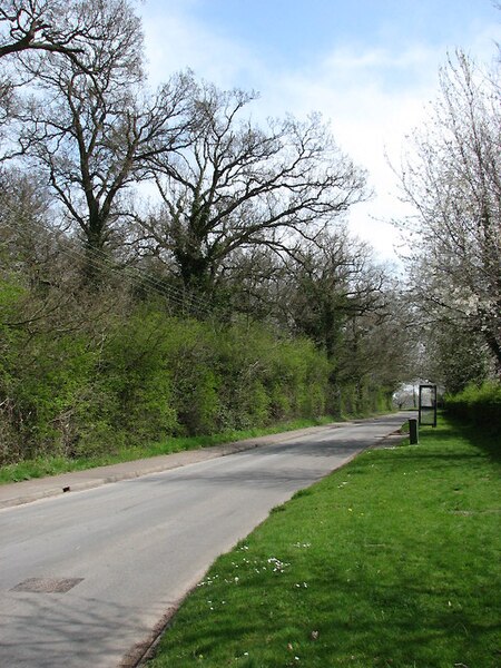 File:View East along Norwich Road - geograph.org.uk - 773182.jpg