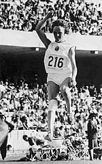 Die Olympiasiegerin von 1968 und Weltrekordlerin Viorica Viscopoleanu wurde Vizeeuropameisterin