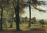 «Անտառեզրին: Կեսօր» (1871), կտավ, յուղաներկ Նիժնի Տագիլի կերպարվեստի թանգարան