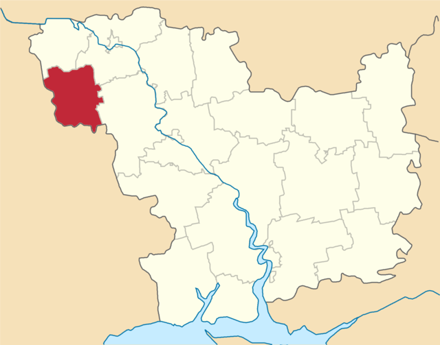 Poziția localității Vradiivka