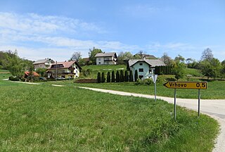 Vrhovo pri Šentlovrencu in Lower Carniola, Slovenia