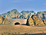 Vy från Wadi Rum