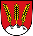 Wappen von Dinkelsbühl mit drei Ähren