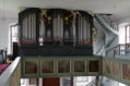 1=Protestant Church in Angersbach (Detail: Organ) , Wartenberg, Hesse, Germany}}