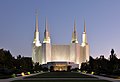 Washington D.C. Temple At Dusk.jpg