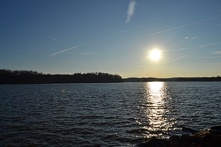 Waters of Lake Bowen