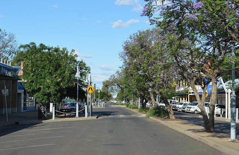 File:Wee Waa Rose Street.JPG