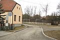 Čeština: Západní pohled na boční část Táborské ulice v Třebíči, okr. Třebíč. English: West view of side part of Táborská street in Třebíč, Třebíč District.