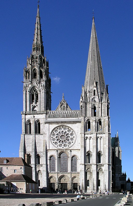 Westfassade Chartres