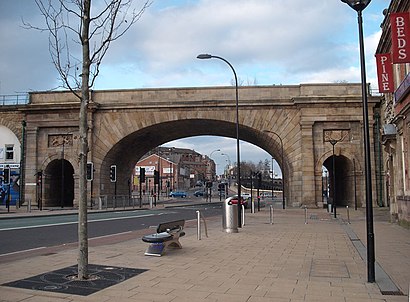 How to get to Wicker Arches with public transport- About the place