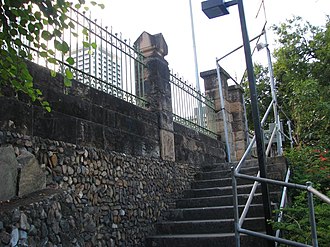 Stairway, 2008 William Street and Queens Wharf Road retaining walls (2008) - stairs.jpg