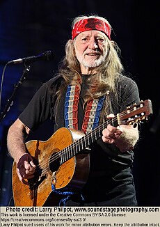 Singer Willie Nelson