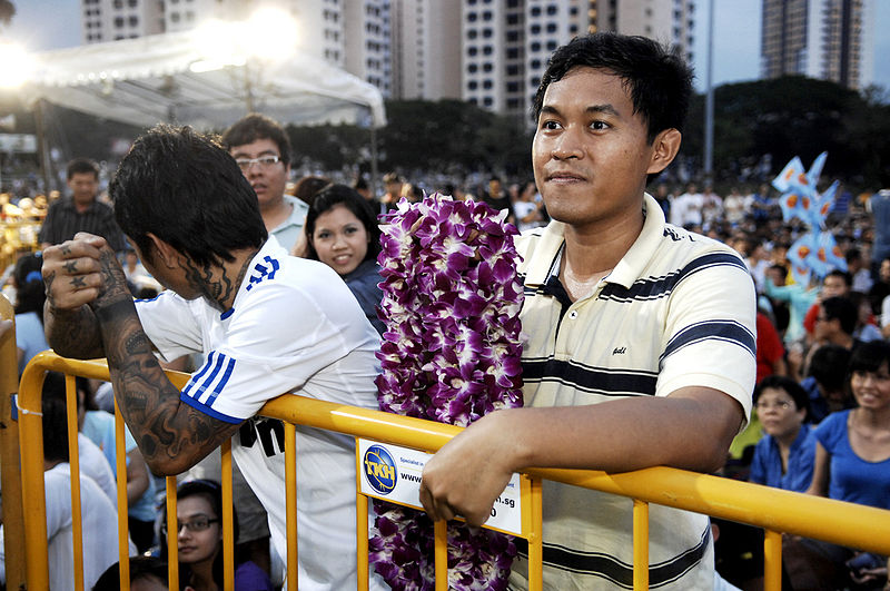 File:Workers' Party general election rally, Bedok Stadium, Singapore - 20110430-03.jpg