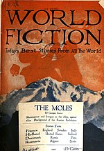 World Fiction cover for August 1922