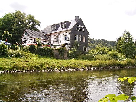 Wupper bei Wupperbrücke Fähr 01 ies