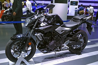 YAMAHA MT-03 at the Tokyo Motor Show 2015.jpg