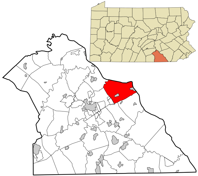 File:York County Pennsylvania incorporated and unincorporated areas Hellam township highlighted.svg