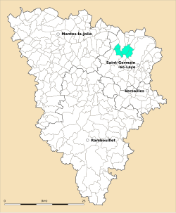 Cantón de Poissy-Norte