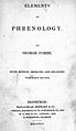 'Elements of phrenology', by George Combe Wellcome L0008359.jpg