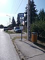 'Fótújfalu, Csaba utca' bus stop, 2020 Fót.jpg