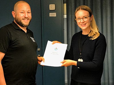 We handed over our Roadmap for Open Data to the Minister of public administration in May, thereby finishing almost a year of work on open data in Swedish municipalities