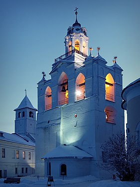 83. Звонница Спасо-Преображенского монастыря, Ярославль Автор — Николай Васильевич Белавин