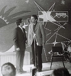 Roman Kartsev and Viktor Ilchenko in 1975