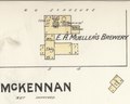 “E. A. Mueller’s Brewery” 1890 map - Sanborn Fire Insurance Map from Spokane, Spokane County, Washington. LOC sanborn09331 004-17 (cropped).tif