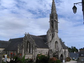 Notre-Dame d'Izel-Vor és a kálváriája.