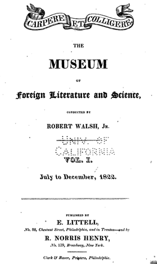 <span class="mw-page-title-main">Eliakim Littell</span> American editor & publisher (1797–1870)