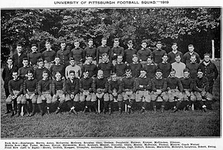 <span class="mw-page-title-main">1919 Pittsburgh Panthers football team</span> American college football season