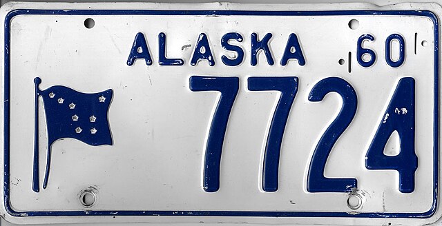 Vehicle registration plates of Alaska - Wikipedia