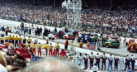Pre-race ceremonies in 1994.