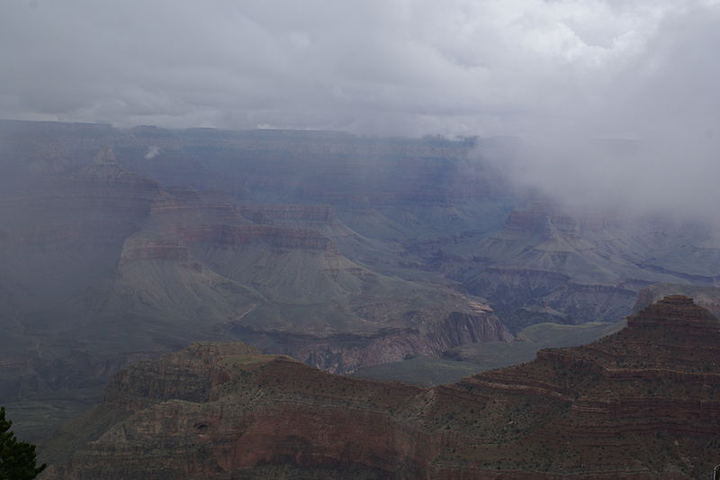 File:2012.09.13.110811 View Fog Yavapai Point Grand Canyon Arizona.jpg