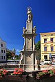 Fountain with statue of the Immaculata (Blessed Virgin Mary)