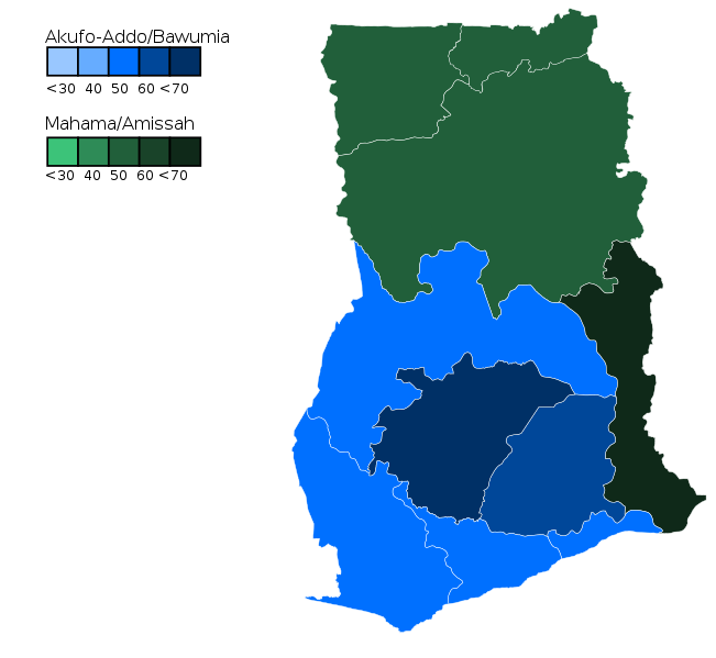 File:2016 Ghanaian presidential election (percentage by region).svg