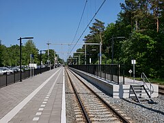 Ommen, Seitenbahnsteige