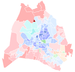 2023 Nashville mayoral election 1st round.svg