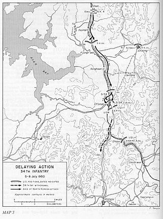 <span class="mw-page-title-main">Battle of Chonan</span> 1950 battle of the Korean War