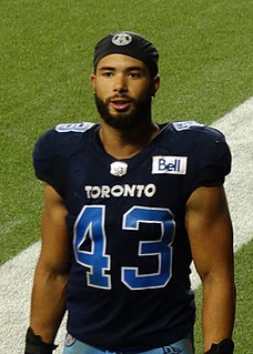 Trevor Hoyte (Canadian football) Professional Canadian football linebacker
