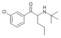 מבנה 4Cl-NtB-pentedrone.png