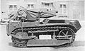 US 75mm gun M1916 on Mark VII SP Caterpillar mount.