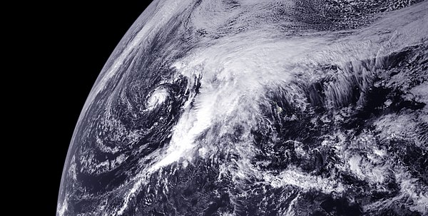 A subtropical storm on December 19, 2010, originally a Kona storm
